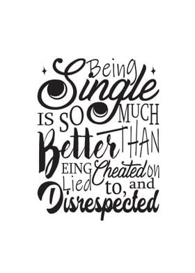 Being Single