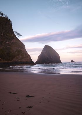 Oregon Coast Beach Sunrise