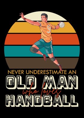 Old Man Who Loves Handball