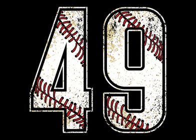 49 Baseball Jersey 49