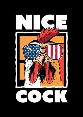 Nice Cock Funny 4th of