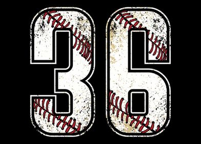 36 Baseball Jersey 36