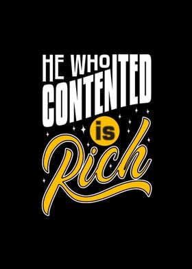 Contended Rich