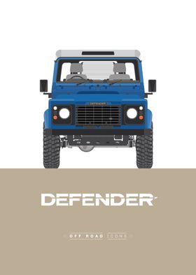Defender blue