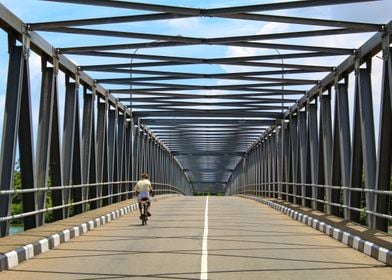 Bike on Bridge