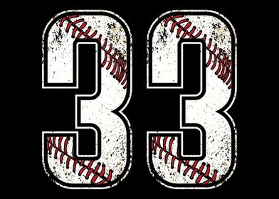 33 Baseball Jersey 33