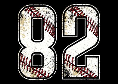 82 Baseball Jersey 82