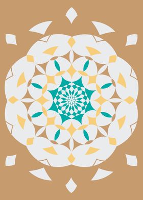 Moroccan Mandala Pattern  