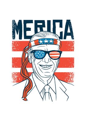 Joe Biden July 4th MERICA