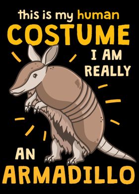 Armadillo Human Costume