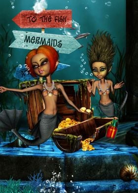 Little mermaids