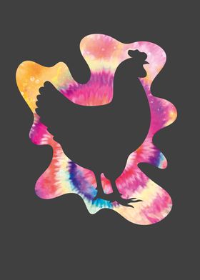 Tie Dye Chicken Farmer