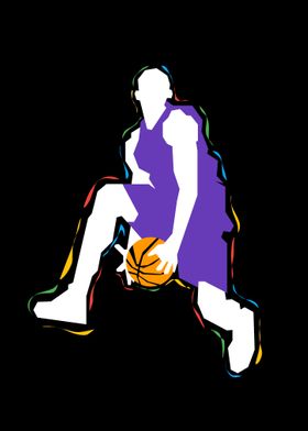 Basketball Players Pop Art