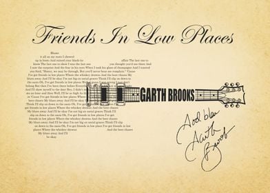 Garth Brooks  Friends in 