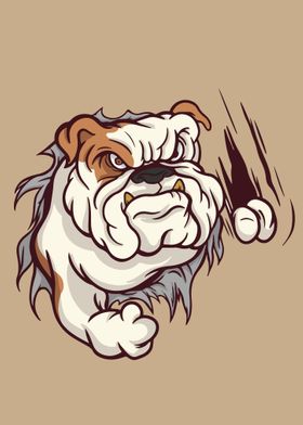 ANGRY BULLDOG