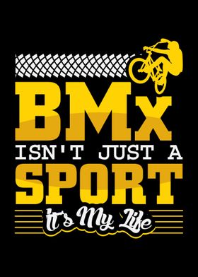 BMX bike saying