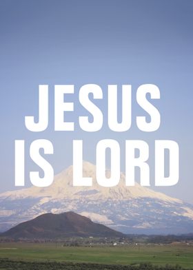 Jesus Is Lord