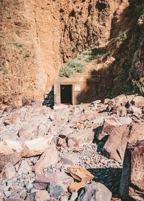 Tunnel Beach Doorway PNW