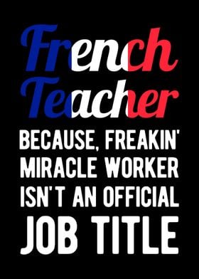 Funny French Teacher