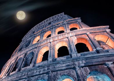 Moonlight in Rome