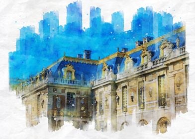 Versailles Watercolor