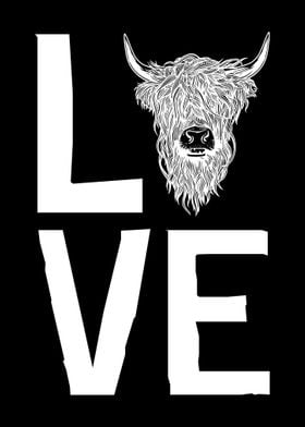 Highland Cattle Love Cow