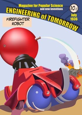 Firefighter Robot