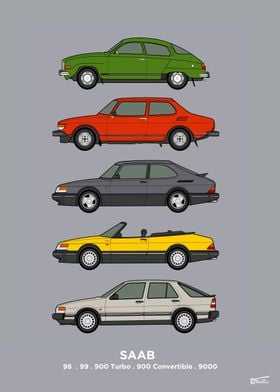 Saab Car Collection