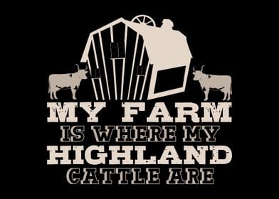 Highland Cattle Farm Joke