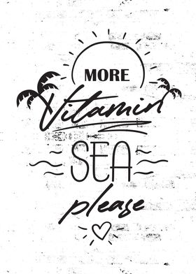 Vitamin Sea funny Quote