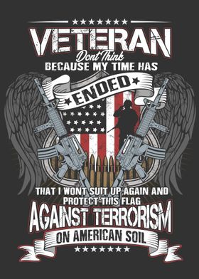 Veteran on american soil