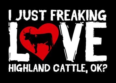 Highland Cattle Love Joke