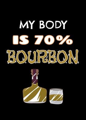 My Body Is 70 perc Bourbon