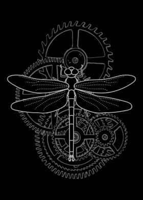 Steampunk Dragonfly