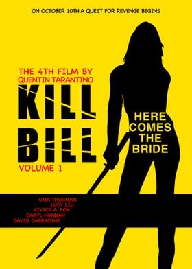 Kill Bill' Poster by Magic |