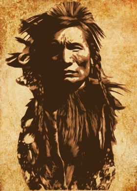 Vintage native indian