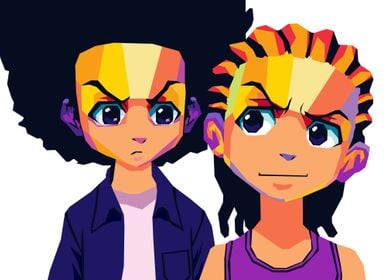 The Boondocks pop art 