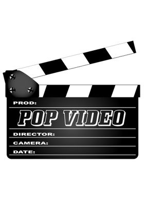 Pop Video Clapperboad