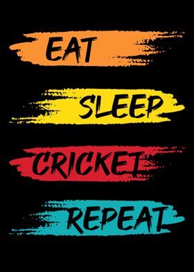 Cricket Sport Poster