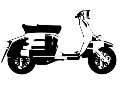 60s Motor Scooter