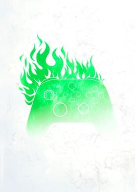 Gamer life green