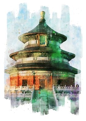 Temple of Heaven Paintings