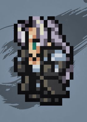 FF VII Sephiroth Sprite