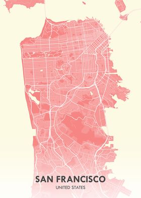 San Francisco City Map