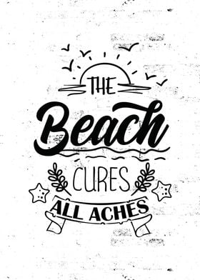 Beach funny Quote Wall Art