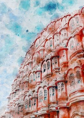 Jaipur Watercolor 