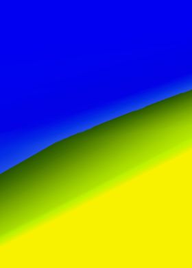 yellow blue green abstract