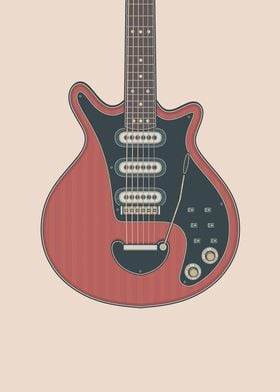 Red Special Guitar
