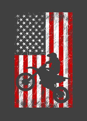 AMERICAN FLAG Dirt Bike