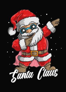 santa claus dabbing dance